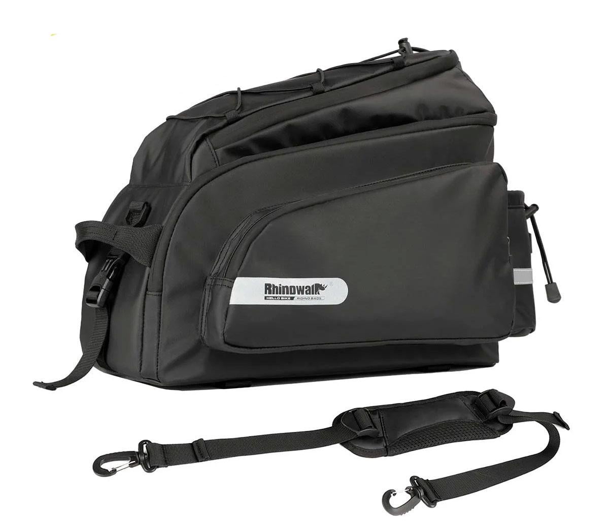 Велосумка на багажник Rhinowalk RK19666B 17 л матовый Черный (RWK-RK19666B-4459)