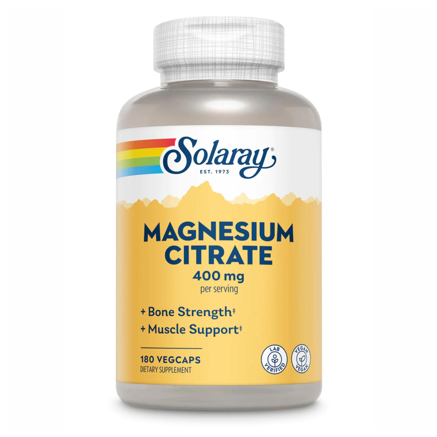 Магний Citrate 400 mg 180 vcaps (2022-10-1034)