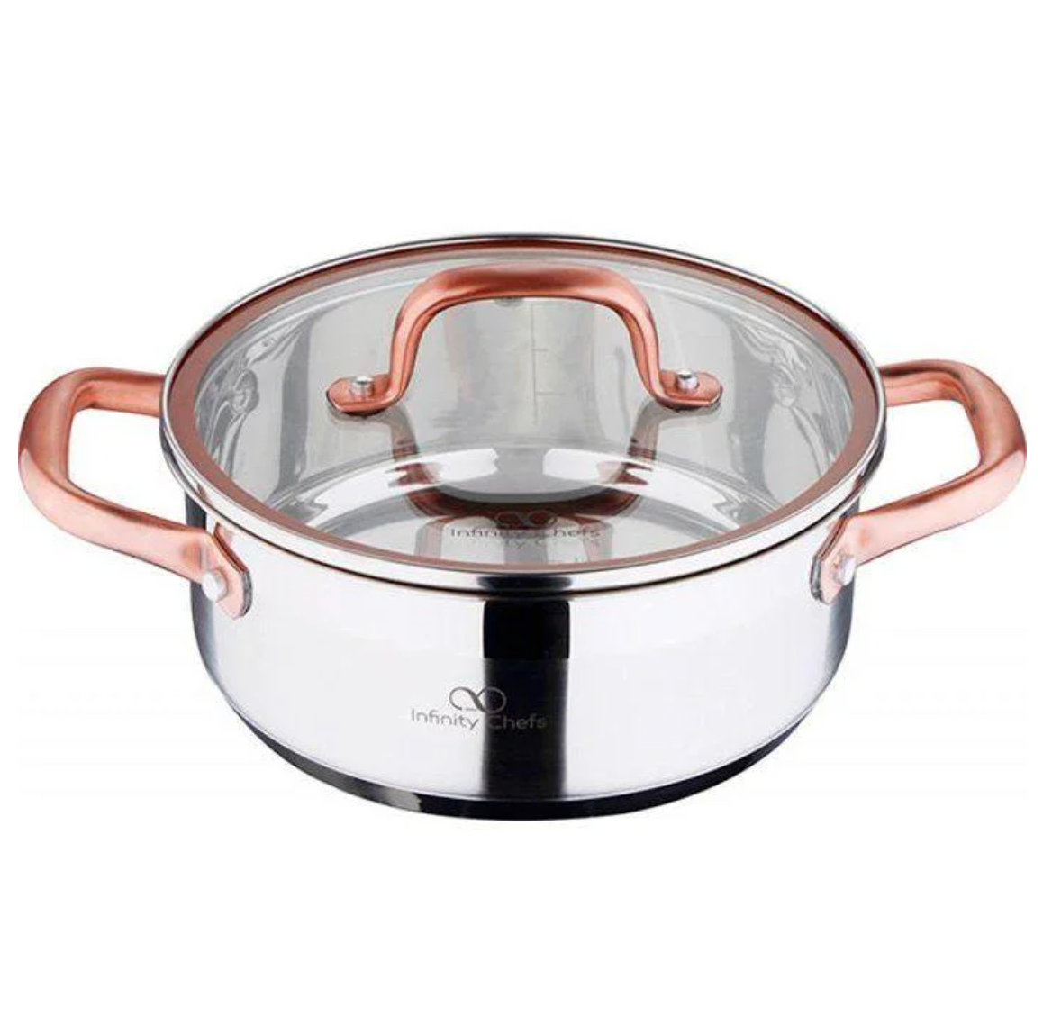 Каструля Bergner Infinity Chef Copper 2,3 л 20 см (BGIC-3501)