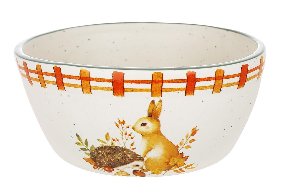 Пиала керамическая BonaDi Заяц на поляне 900 мл (733-753)