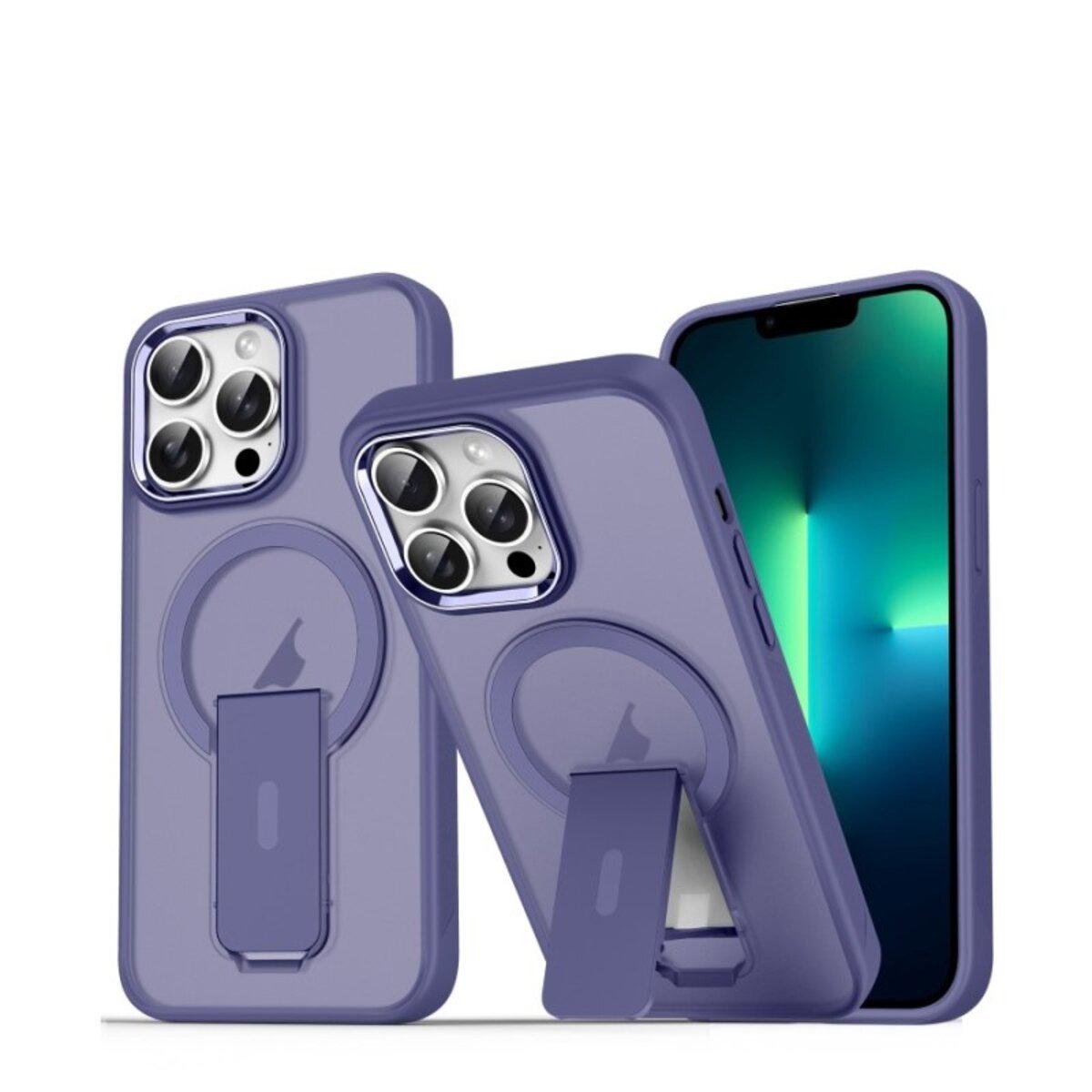 Противоударный чехол с подставкой Cosmic Magnetic Stand for Apple iPhone 13 Pro Purple