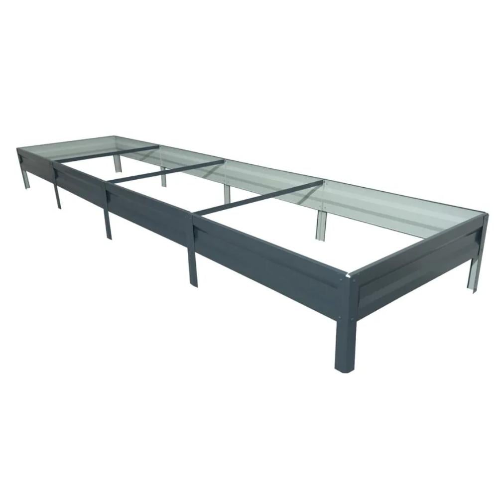 Грядка оцинкована SIMBUD 4х1х0,2 м RAL 7024 Графітовий (2358976)