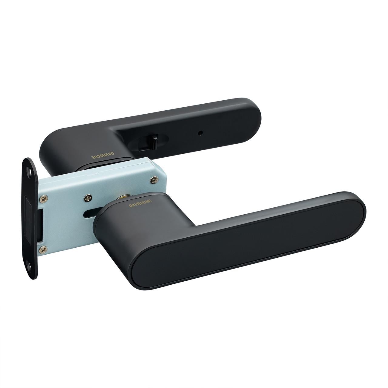 Ручки дверные Gavroche GRCLICK ОL-1 комплект с магнитной защелкой Черный (2567456981)