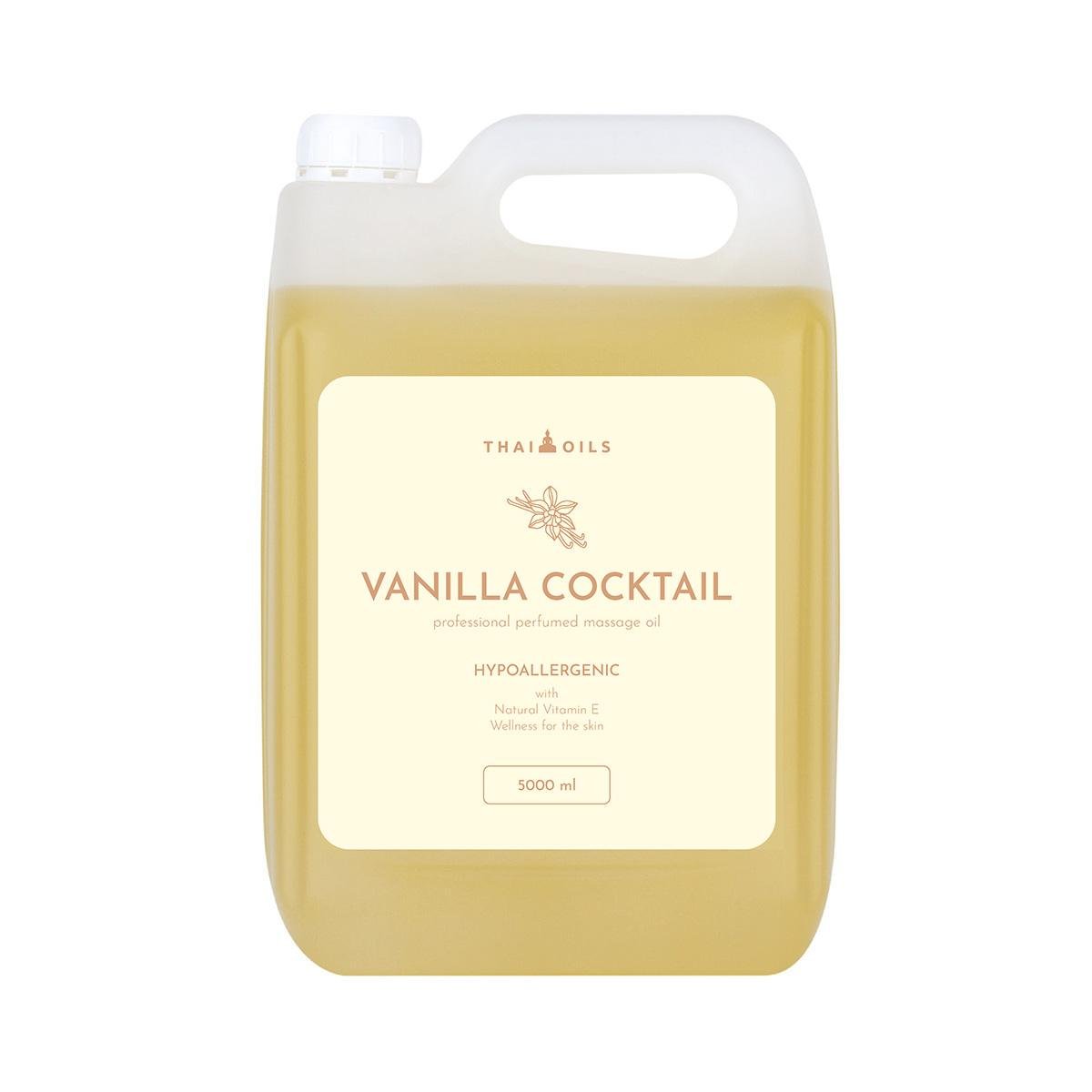 Масажне масло Thai Oils Vanilla Cocktail 5000 мл - фото 1