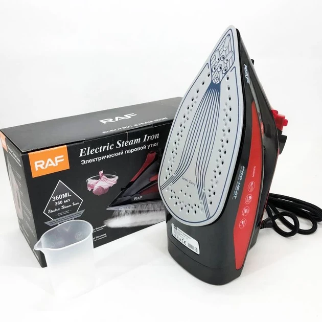 Утюг электрический RAF R.1233R 2200 Вт керамика (9869) - фото 4