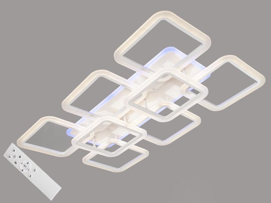 Люстра потолочная Octav с диммером и LED подсветкой 180 Вт (A3011/6+2 ВтH LED)