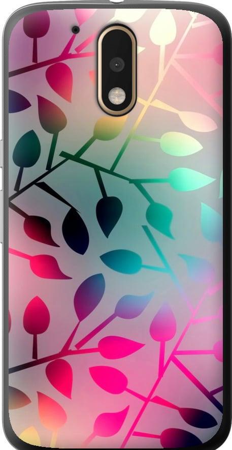 Чехол на Motorola MOTO G4 Листья (2235t-511-42517)