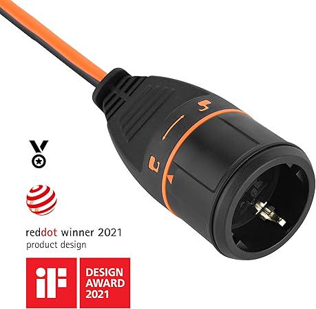 Удлинитель Electralock 40 м 2G1,5 с розеткой и механизмом предотвращает случайное отсоединение розетки - фото 2 Удлинитель Electralock 40 м 2G1,5 с розеткой и механизмом предотвращает случайное отсоединение розетки - фото 2