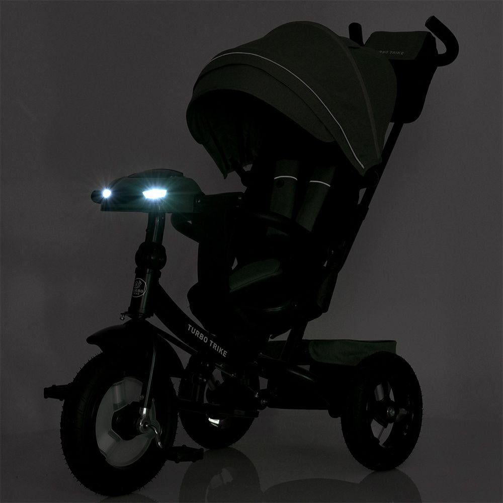 Дитячий велосипед триколісний Turbo Trike MT 1007 гумові колеса Мʼятний (400947194) - фото 15 Дитячий велосипед триколісний Turbo Trike MT 1007 гумові колеса Мʼятний (400947194) - фото 15