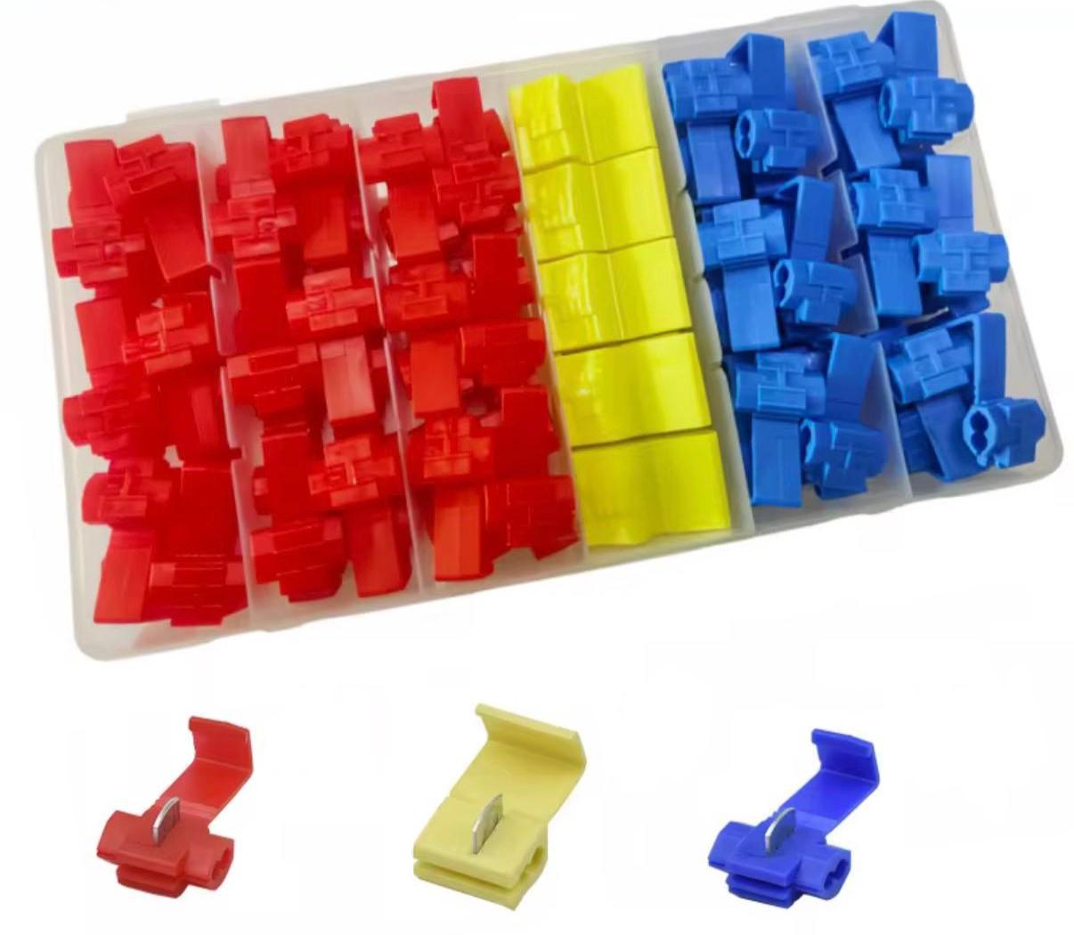 Набір клем PWR K3 із врізним контактом для швидкого монтаж 0,5-4 мм 70 шт. (Е051641)