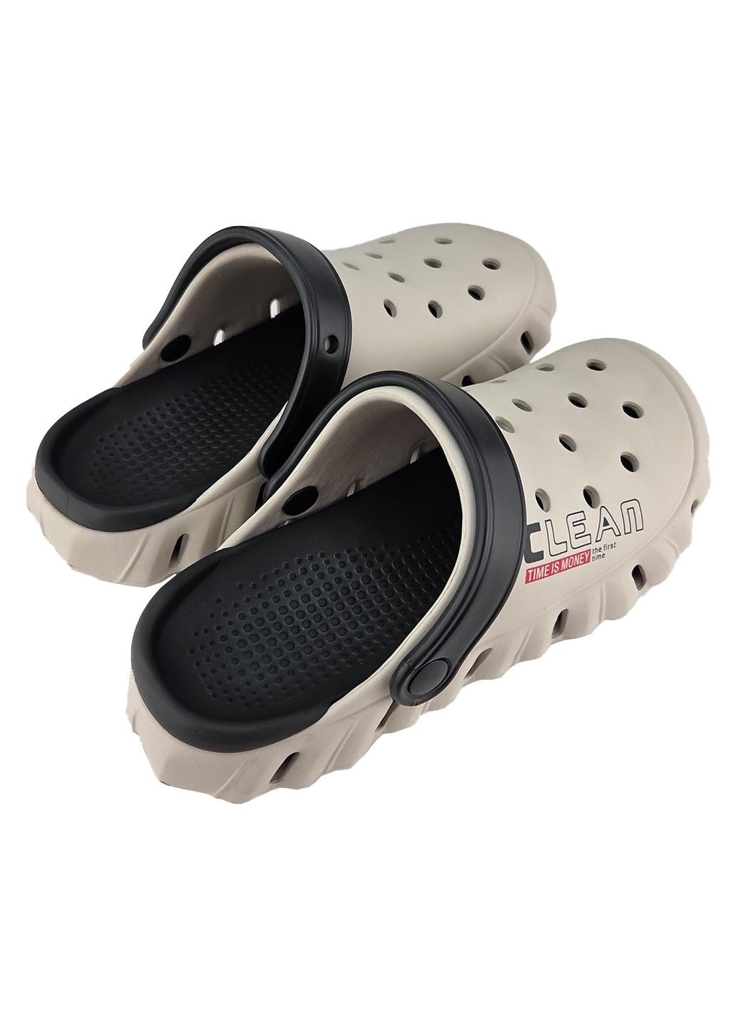 Кроксы мужские р. 40/41 26 см Бежевый (MY3141/1) Кроксы мужские р. 40/41 26 см Бежевый (MY3141/1)