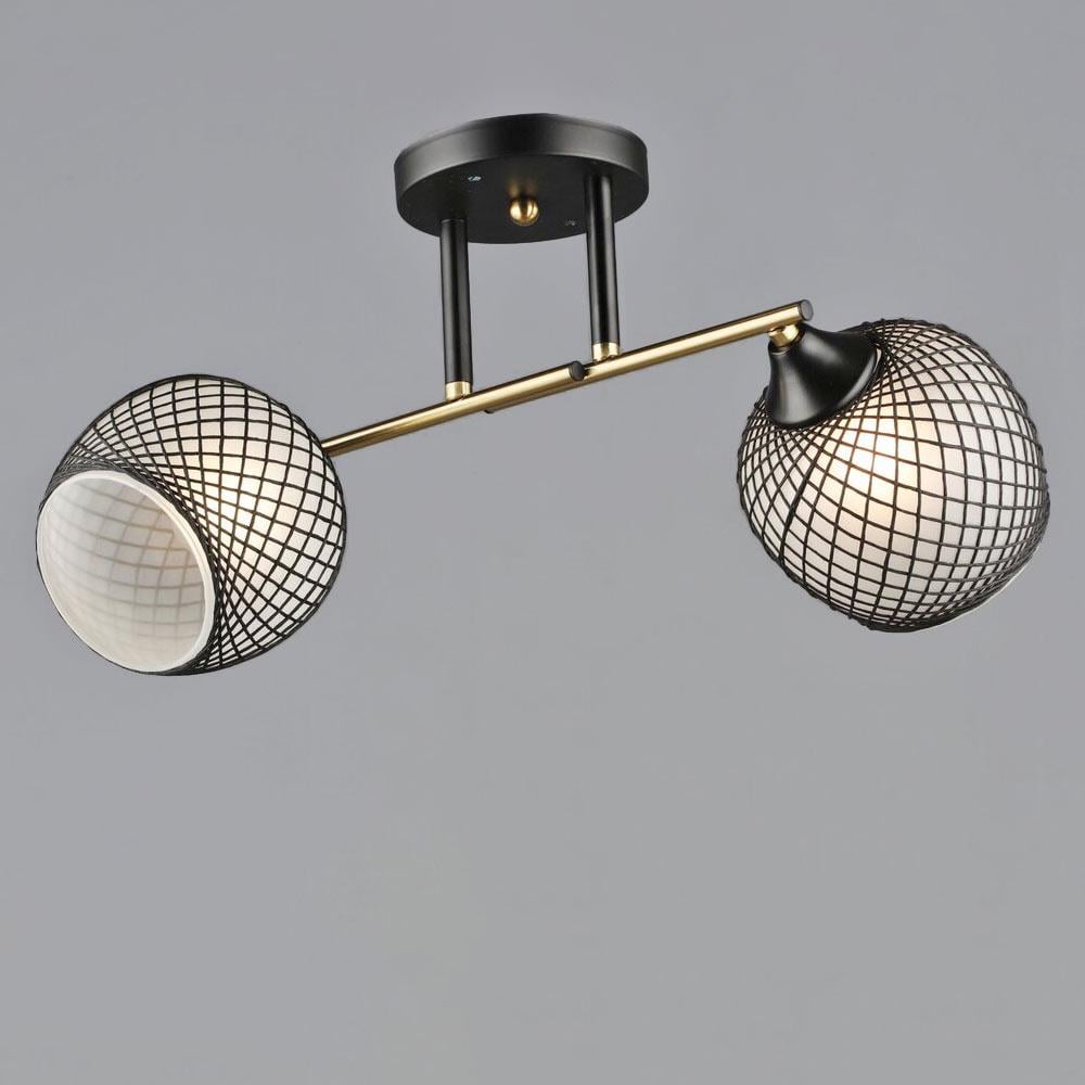 Люстра потолочная Light House SRS-20413/2 COP/BK Черный /Медь