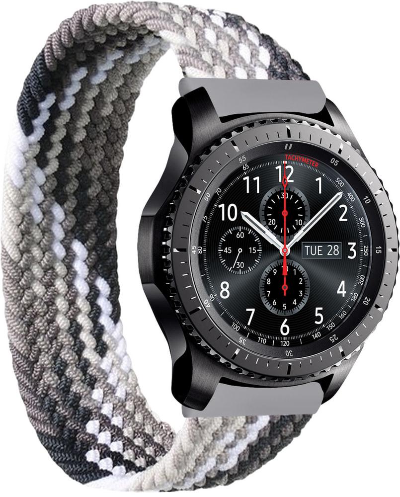Ремешок Solo Loop Multi для Samsung Gear S3 (135 мм) Black Silver (33735-03) Ремешок Solo Loop Multi для Samsung Gear S3 (135 мм) Black Silver (33735-03)