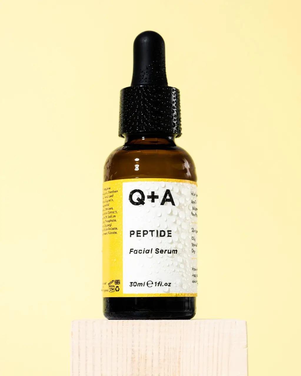 Сыворотка для лица с пептидами Q+A Peptide Facial Serum 30 мл (10365490) - фото 2