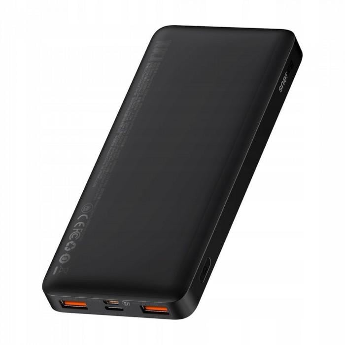 Павербанк Baseus Bipom 10000 mAh 15 W с Led дисплеем Черный - фото 2