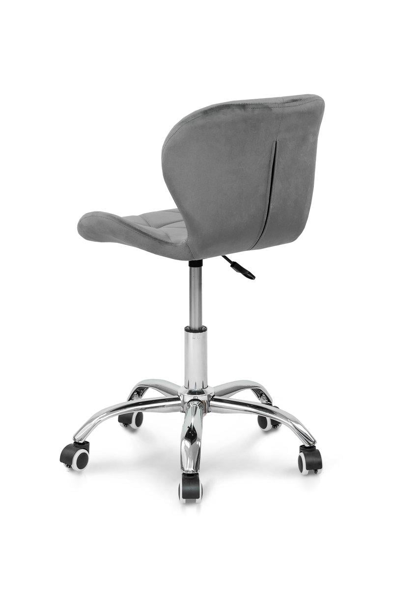 Офисный стул Микс Мебель Рокки Серый велюр (А0058218) - фото 4 Офисный стул Микс Мебель Рокки Серый велюр (А0058218) - фото 4