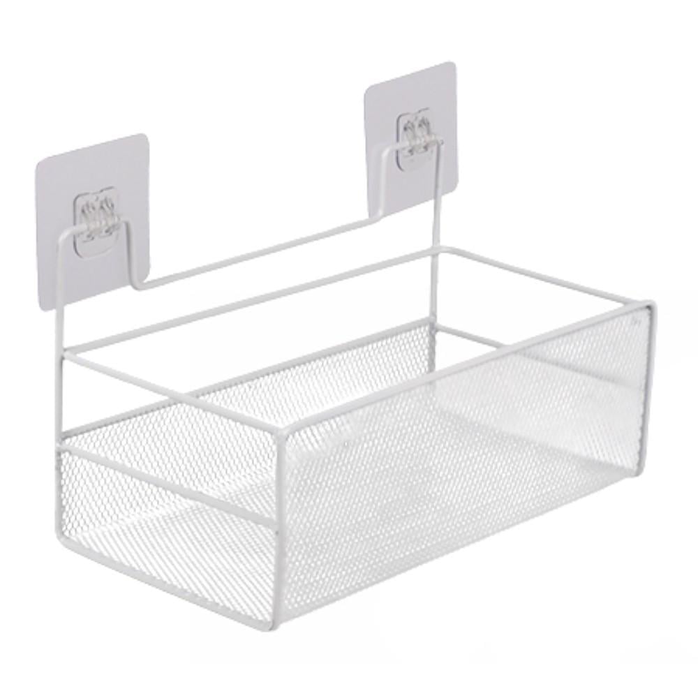 Полиця настінна M50235 26х13,5х13,5 см на клейкій основі Білий (29704204) Полиця настінна M50235 26х13,5х13,5 см на клейкій основі Білий (29704204)