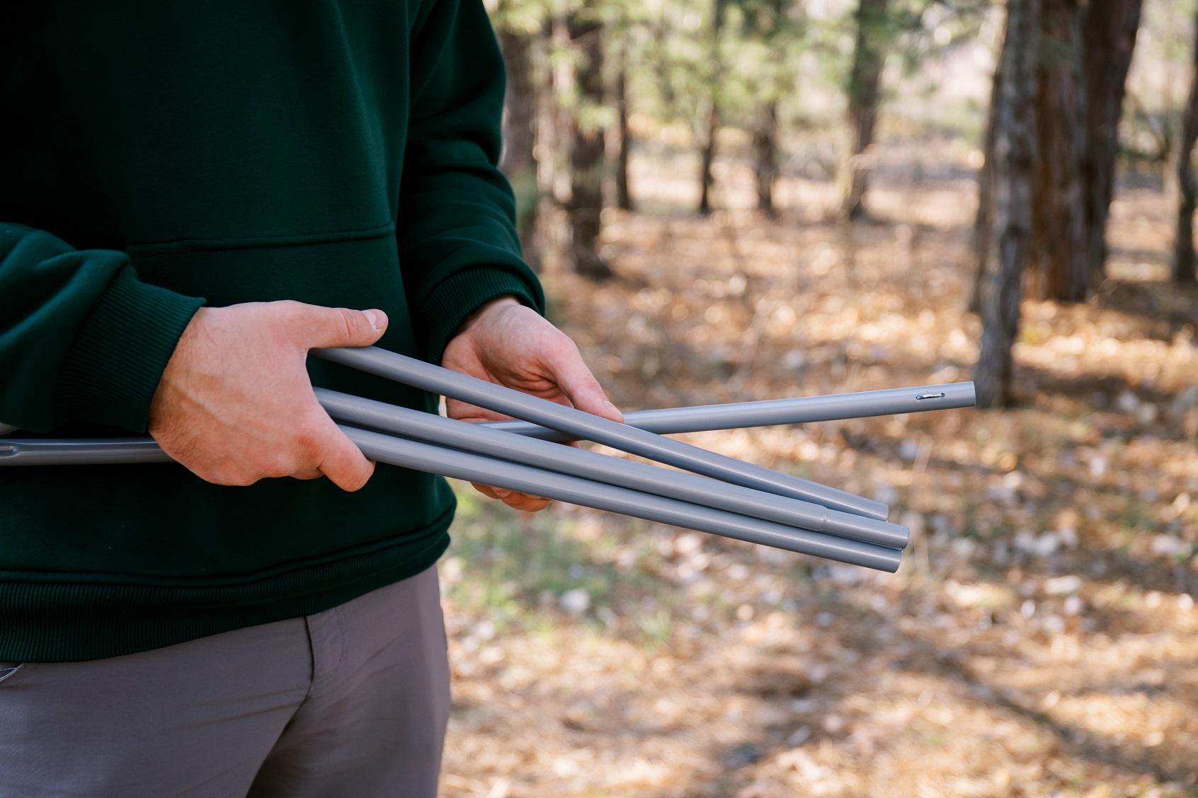 Намет для душу/туалету санітарний Tribe Shower Pro Olive (T-AC-0001) - фото 4