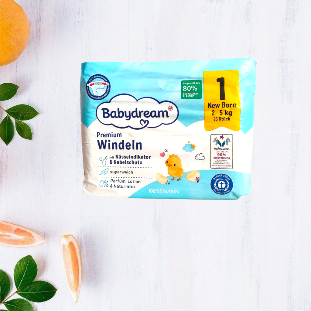 Підгузки Babydream Premium 1 New Born 2-5 кг 26 шт.