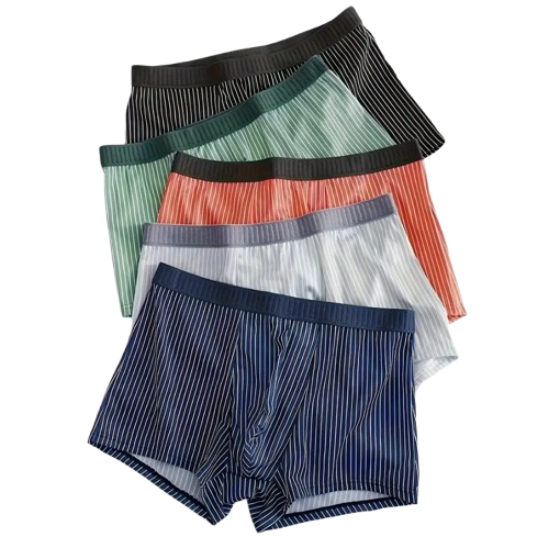 Трусы мужские из ледяного шелка 5 шт. XXL (НТБШ88) Трусы мужские из ледяного шелка 5 шт. XXL (НТБШ88)