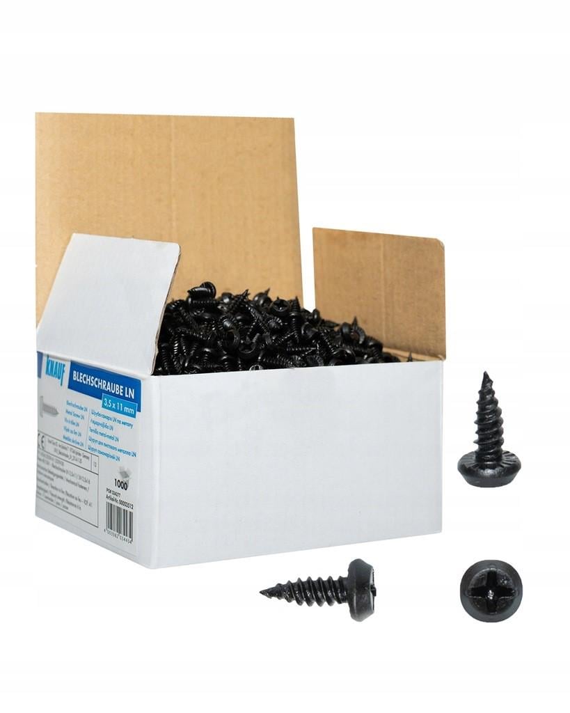 Саморез Knauf tex LN 3,5х11 для крепления металлических усиленных профилей 1000 шт. (32147) - фото 2 Саморез Knauf tex LN 3,5х11 для крепления металлических усиленных профилей 1000 шт. (32147) - фото 2