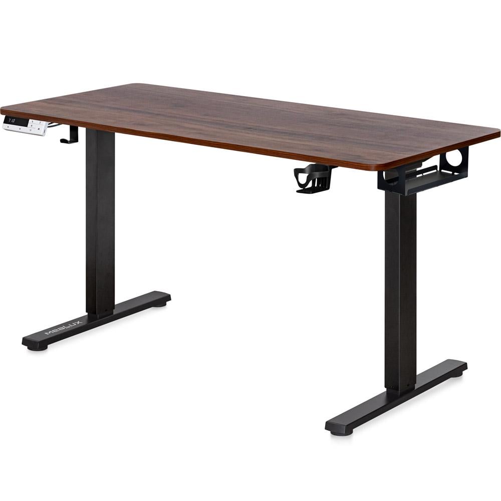 Стіл Mealux PowerDesk Duo з електрорегулюванням висоти Walnut (EVO-242 Walnut/B)
