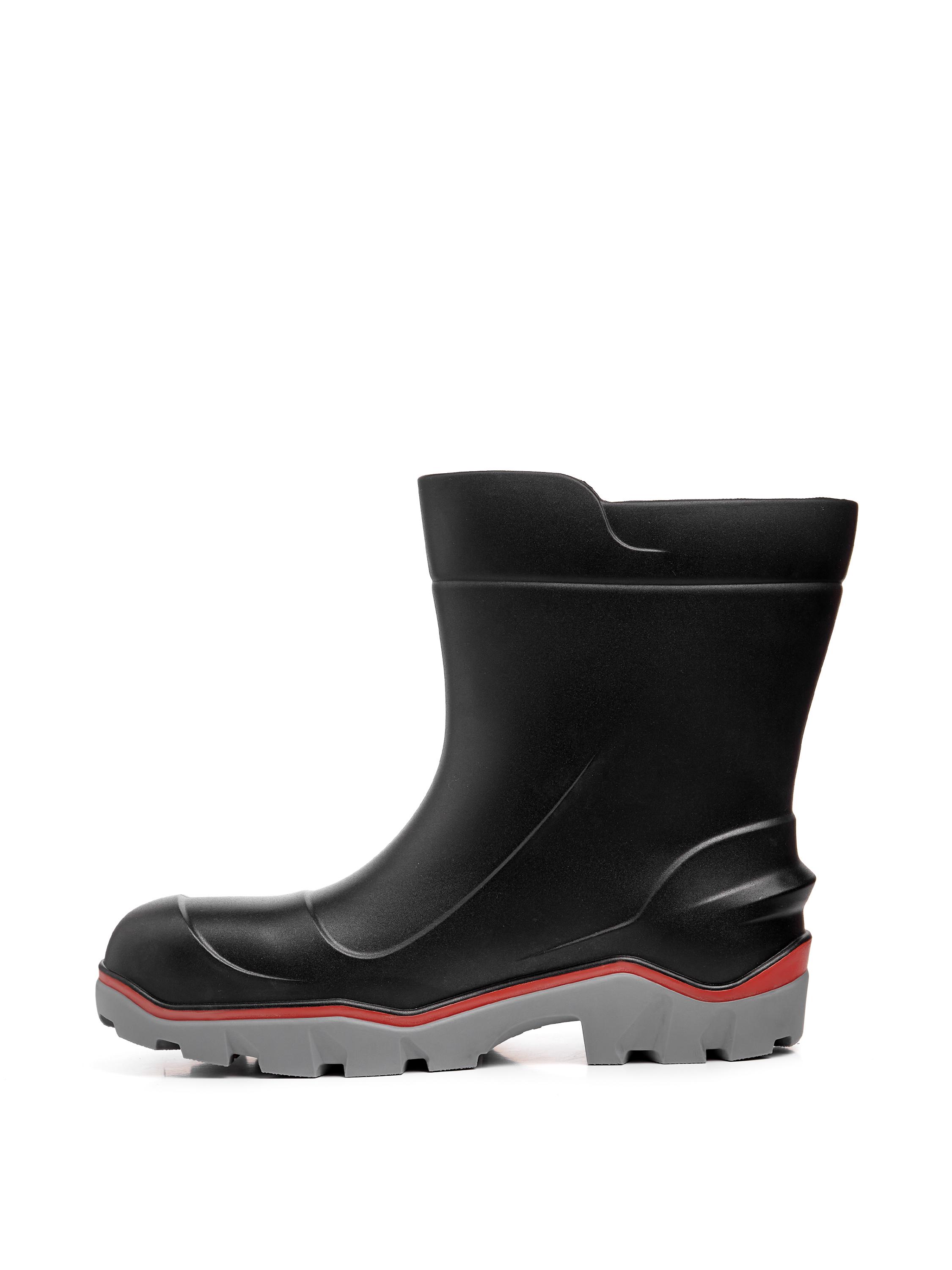 Чоловічі гумові чоботи Litman р. 43 Чорний/Червоний/Сірий - фото 3