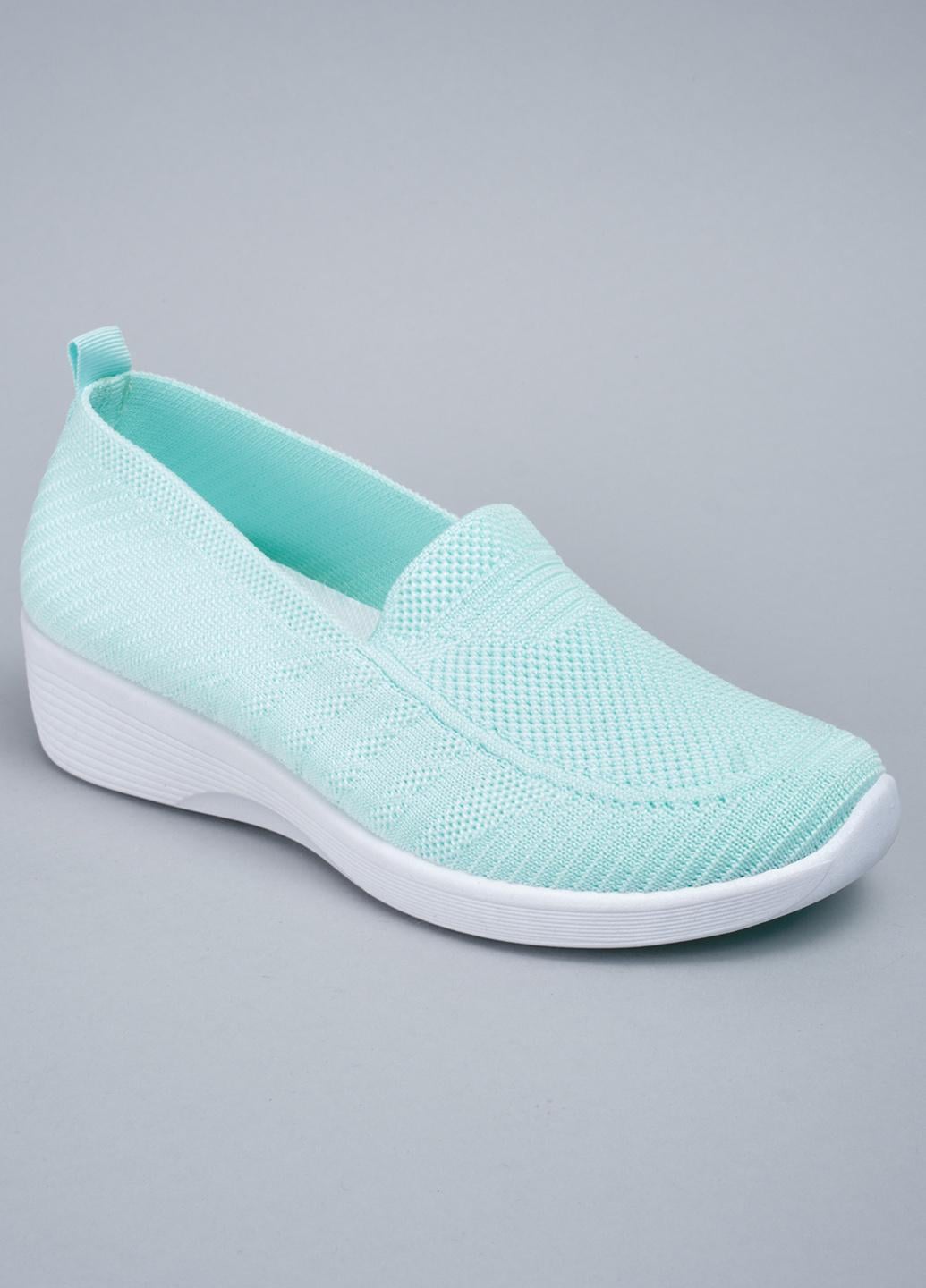 Слипоны женские Power KJ15 р. 37 Зеленый (343536_37)