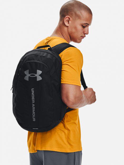 Рюкзак Under Armour Hustle Lite 30,5x18x46 см Чорний (195250926115) - фото 2