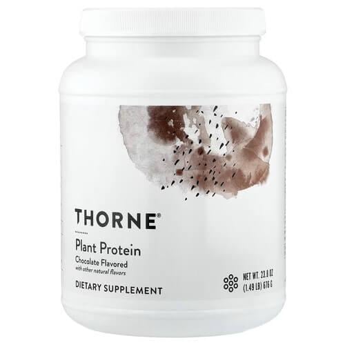 Растительный протеин Thorne Plant Protein Chocolate 676 г (THR-01576)
