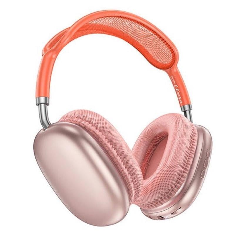 Наушники накладные беспроводные Borofone BO22 Plus Elegant Pink (00000073959_2)