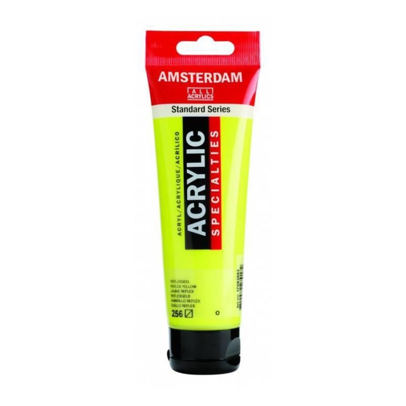 Акриловая краска Amsterdam Royal Talens 120 мл 256 Отражающий Желтый (Az1-8712079279172)