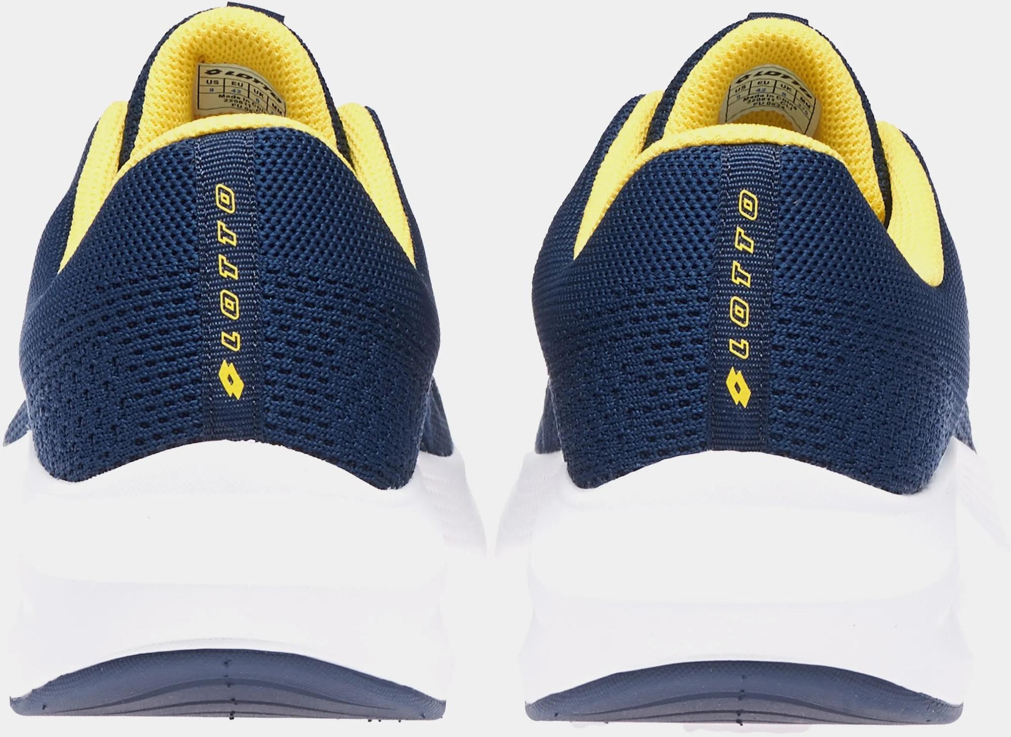 Кроссовки Lotto SPEEDRIDE 900 220811/CLI р. 45 Темно-синий/Желтый - фото 5 Кроссовки Lotto SPEEDRIDE 900 220811/CLI р. 45 Темно-синий/Желтый - фото 5