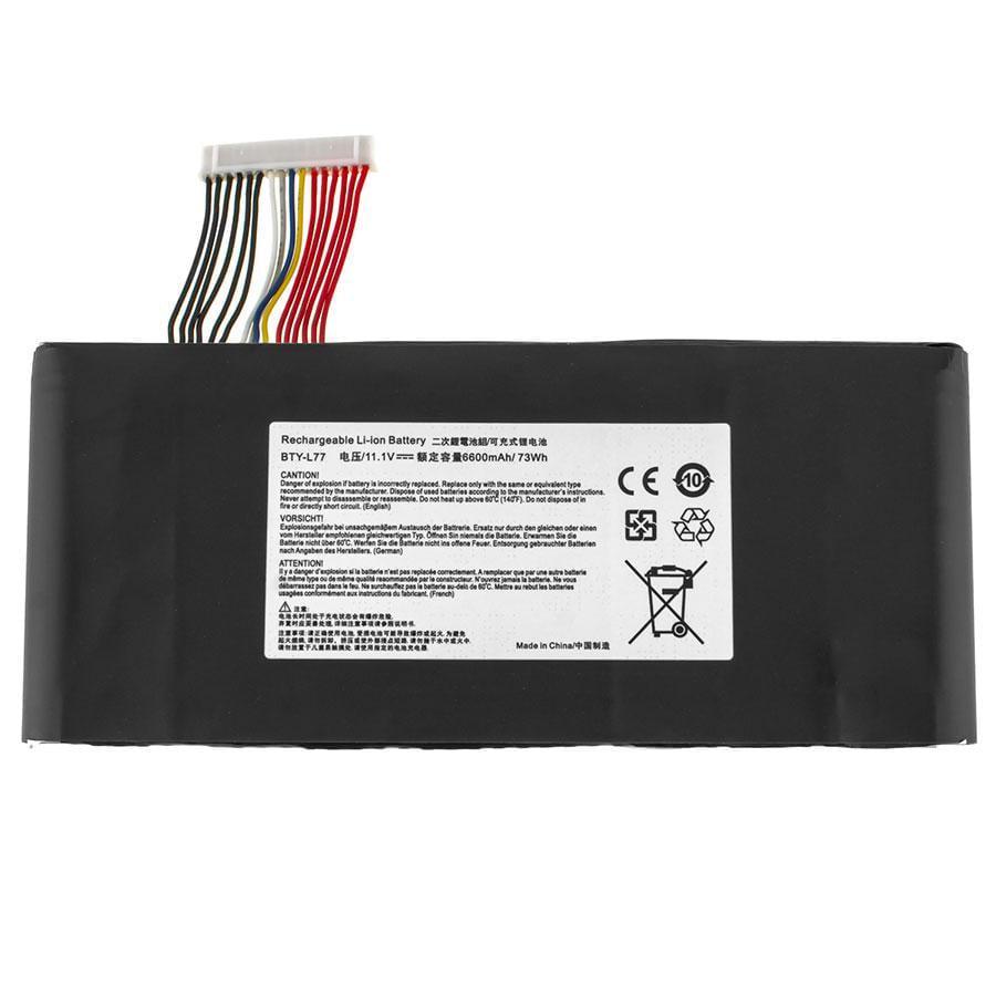 Аккумулятор для ноутбука MSI GT72S 6600 mAh 11,1V (149878)