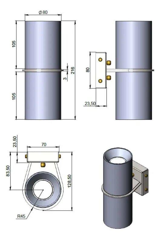Бра Pikart Lights BINO 2M 28693-4 - фото 3