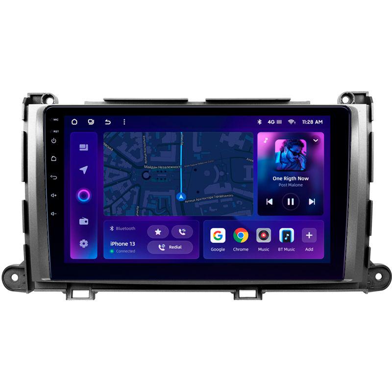 Автомагнитола штатная AMS MOSS M2 4/32 GB для Toyota Sienna 3 XL30 2010-2014 9" (AR-93839)