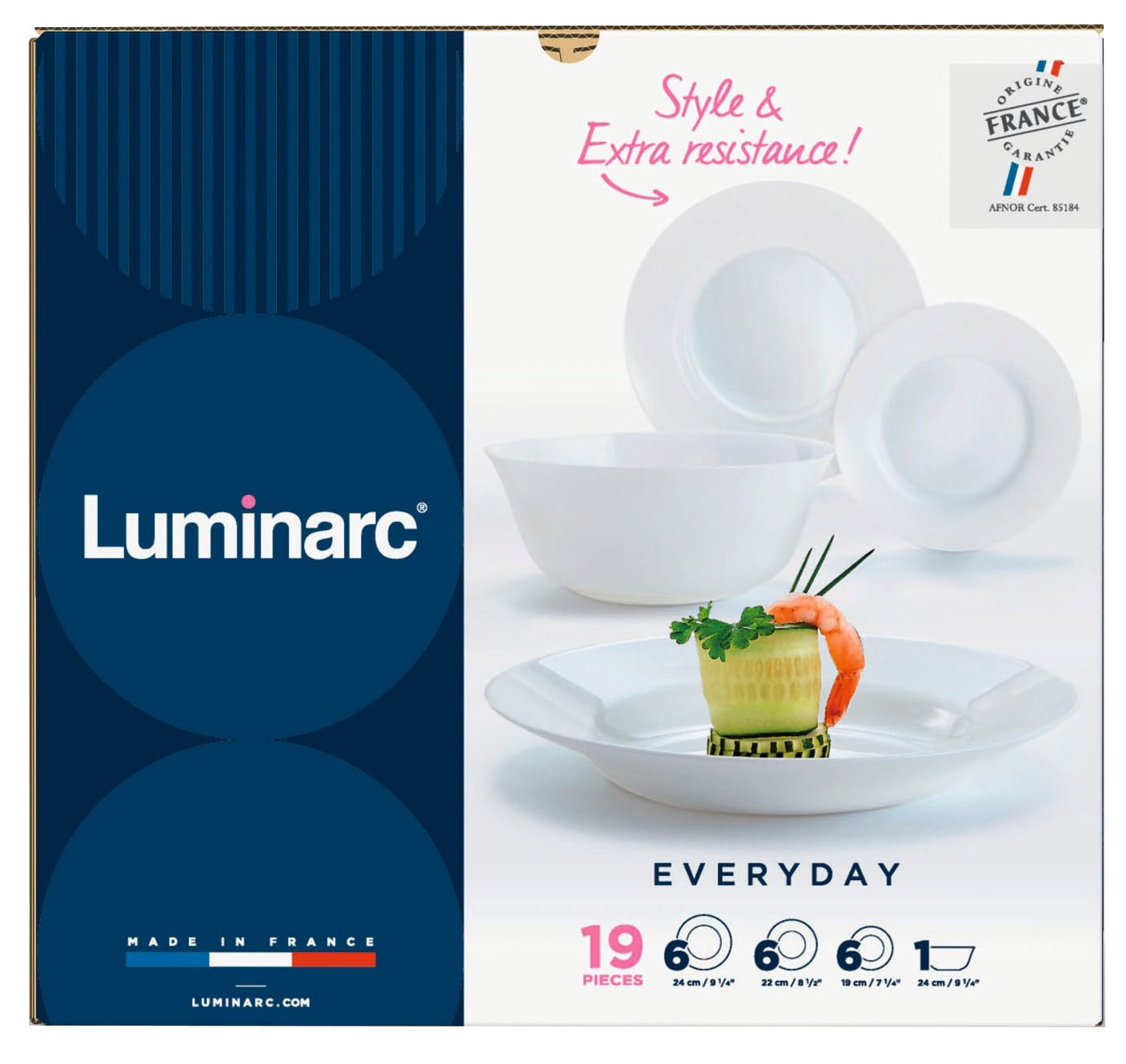 Сервиз Luminarc EVERYDAY 19 шт. (UG-G0567) Сервиз Luminarc EVERYDAY 19 шт. (UG-G0567)