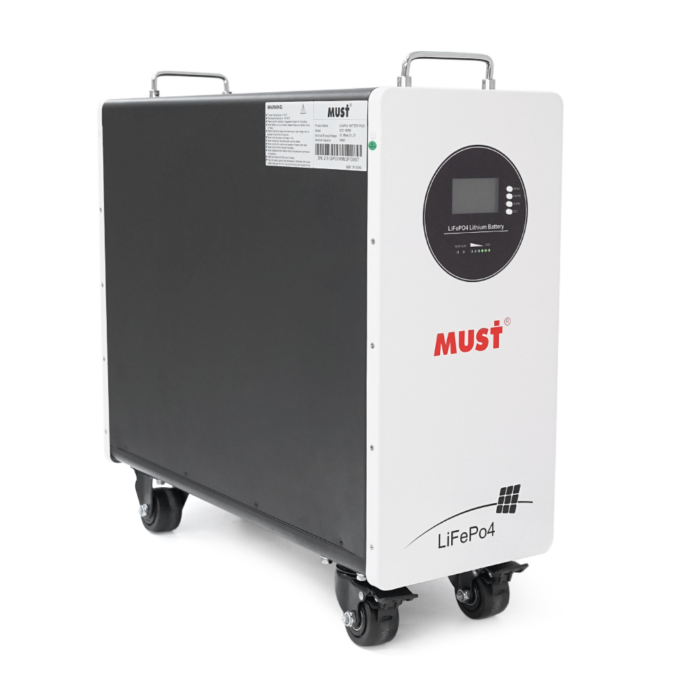 Аккумуляторная батарея Must LiFePO4 LP21-48300 51,2V 300Ah 1536KWh BMS200A (YUT_V111411)