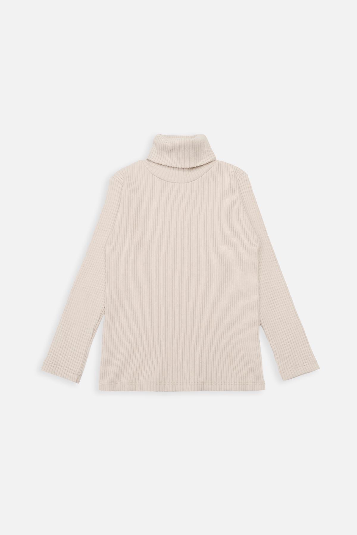 Гольф для девочки ЦБ-00260335 116 см Бежевый (28576506)