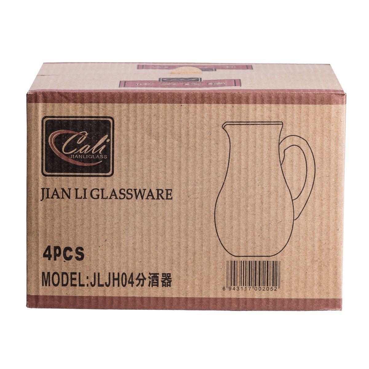 Кувшин для напитков фигурный 300 мл Прозрачный (HP573) - фото 2