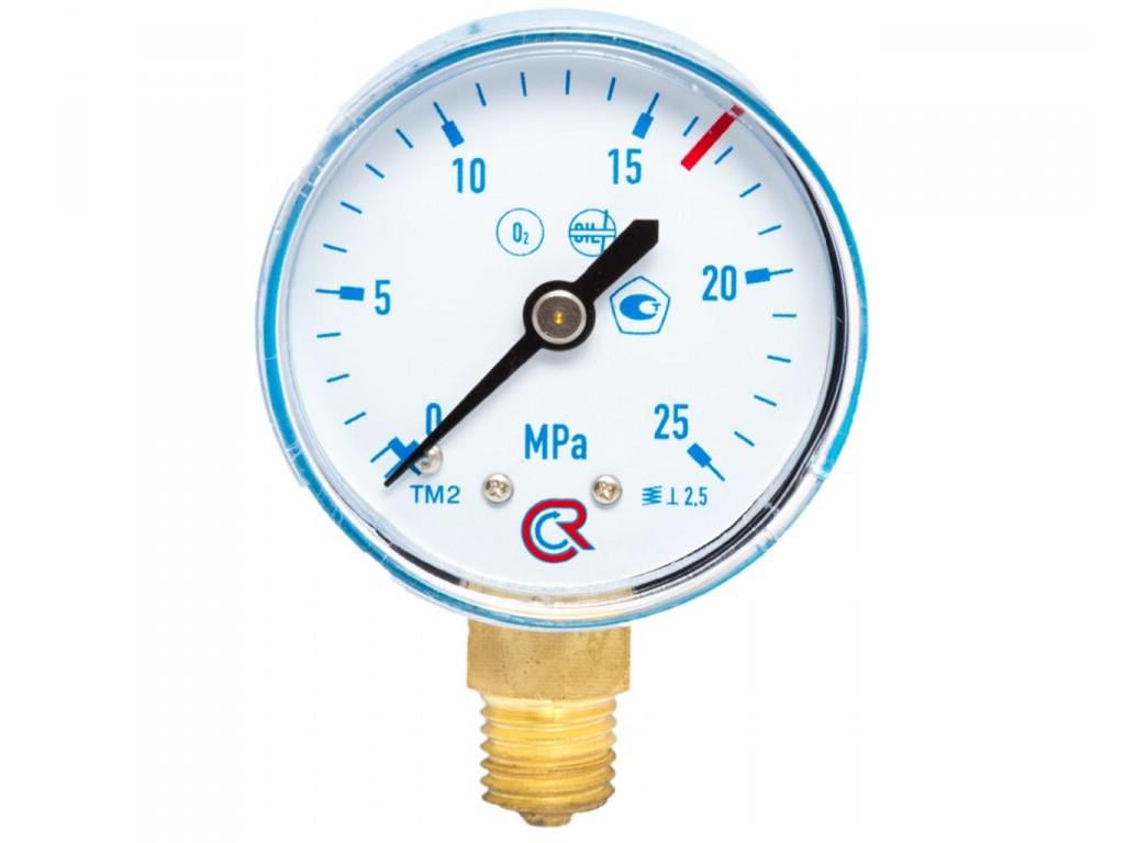 Вуглекислотний манометр 0-25 МПа (P-608)
