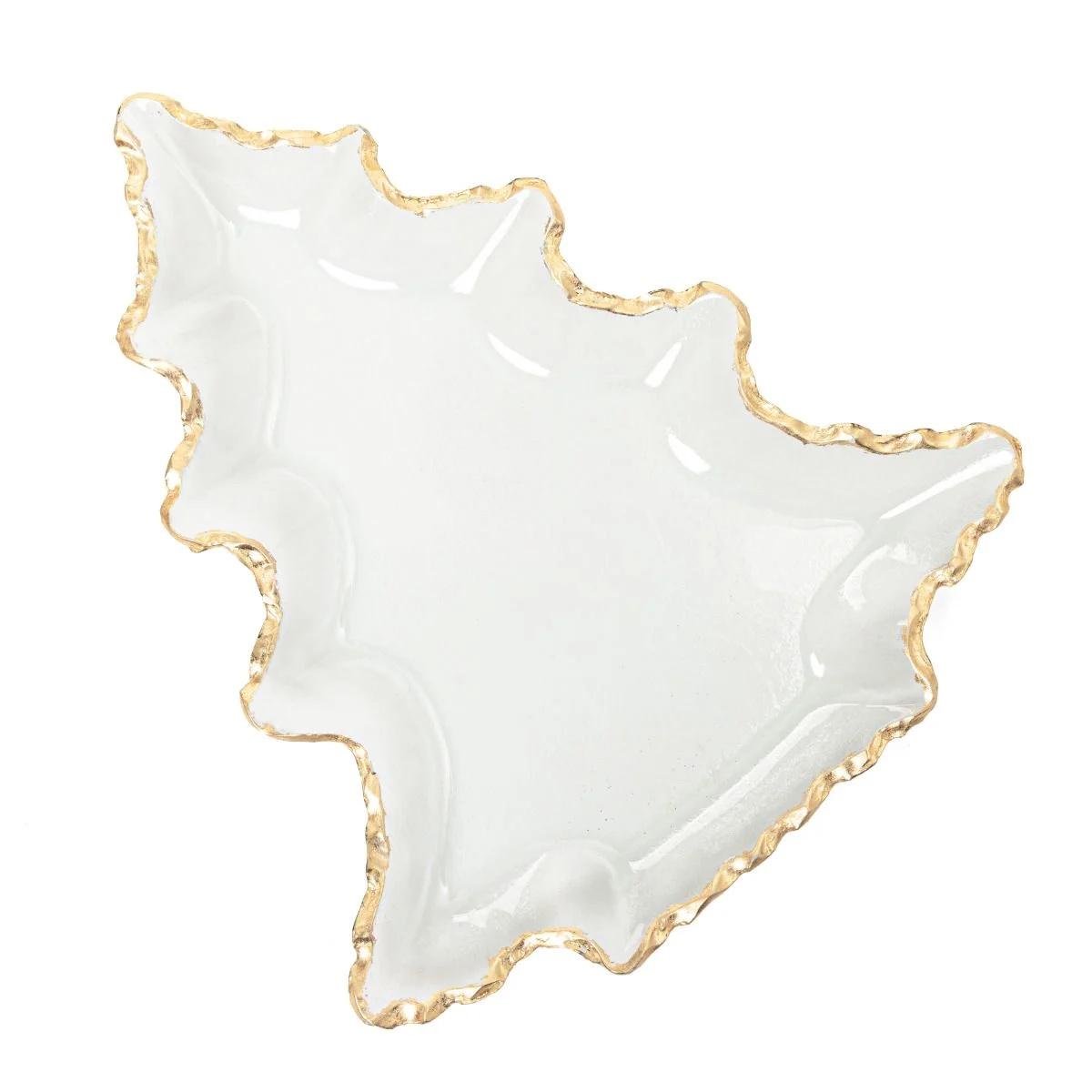 Блюдо сервировочное Homla ELSOY 36x31х3,2 см Прозрачный (210678)