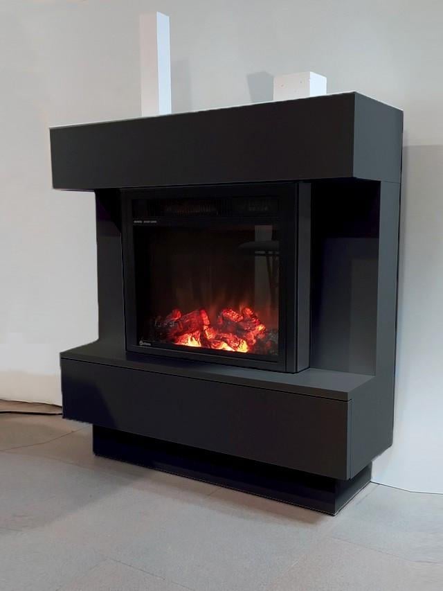 Электрокамин Avalone с порталом каминокомплек Черный матовый (2522948894)