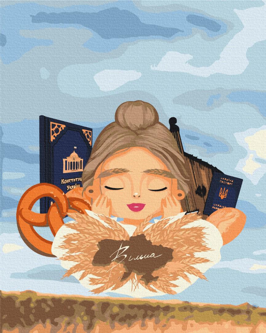 Картина по номерам Brushme Символы свободы 48x60 см (BS53285L)