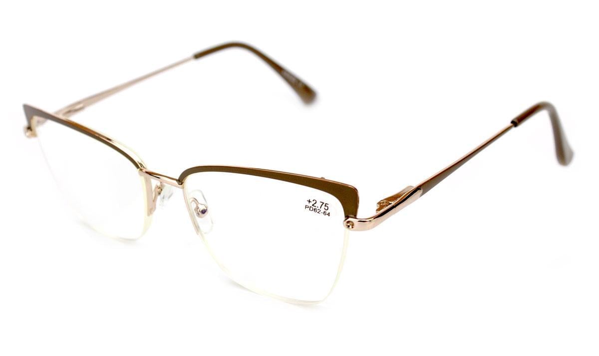 Окуляри для зору в металевій оправі Verse 320175S-C2 Blue Blocker +1,00 (4761320)