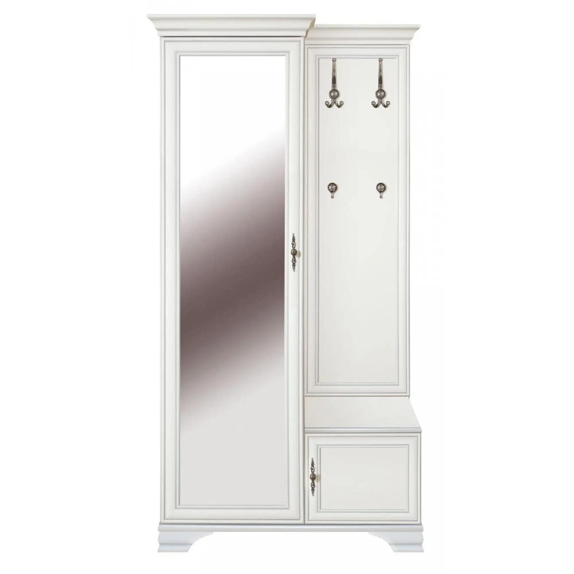 ᐉ Прихожая с вешалкой ВМК Кентуки PPK/110L Белый альпийский ...