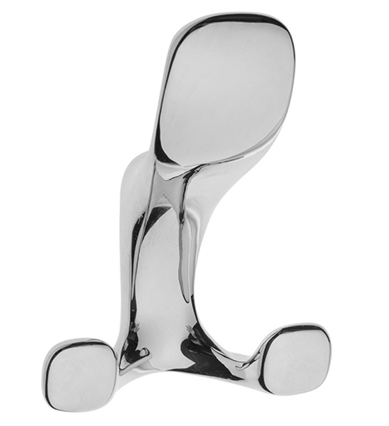 Крючок для одежды настенный GTV TOLED А0 металлический 104х78х30,5 мм Хром (24788250)