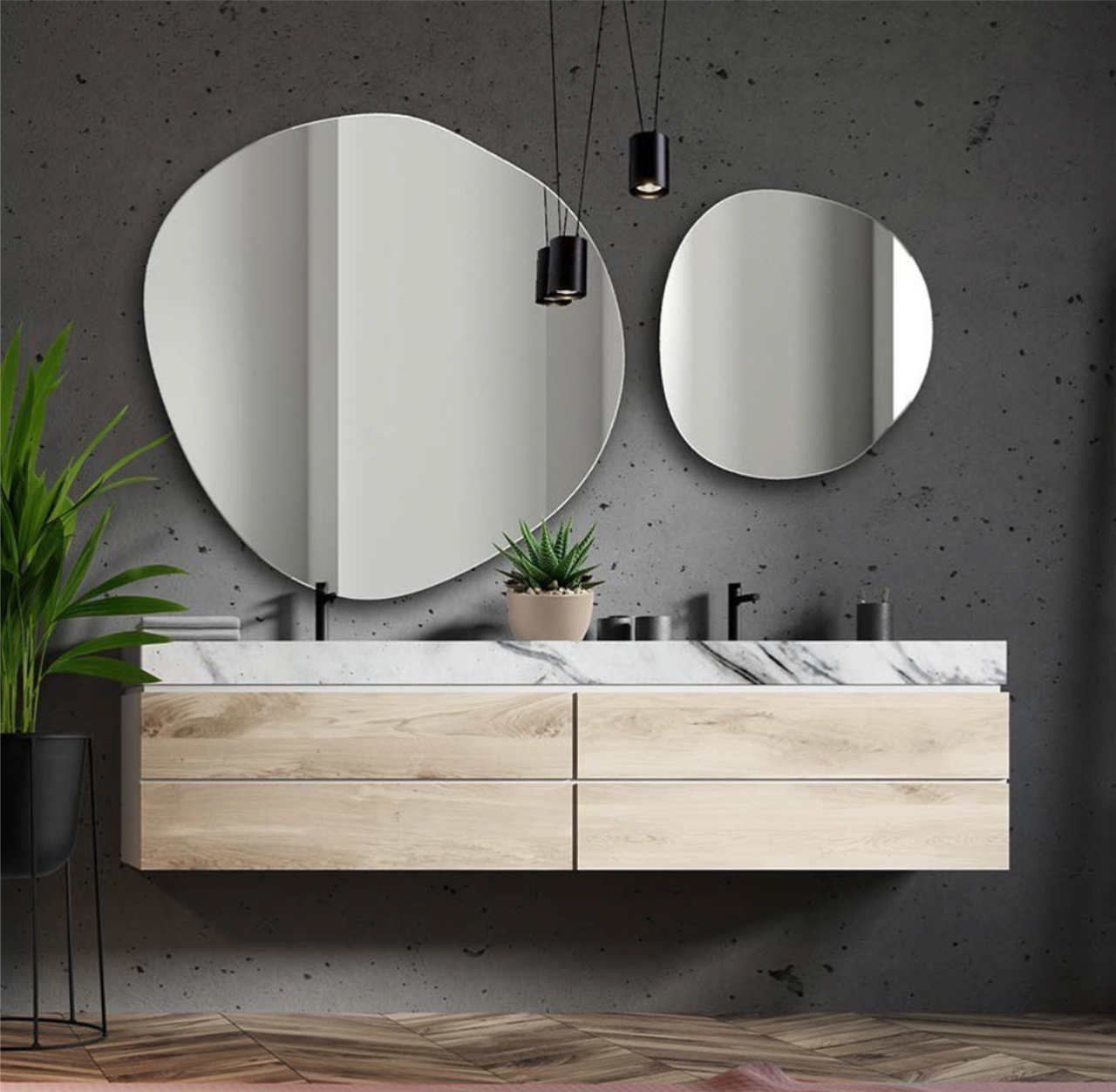 Комплект Зеркал на стену №1 1200х750 мм (28725424) - фото 2 Комплект Зеркал на стену №1 1200х750 мм (28725424) - фото 2