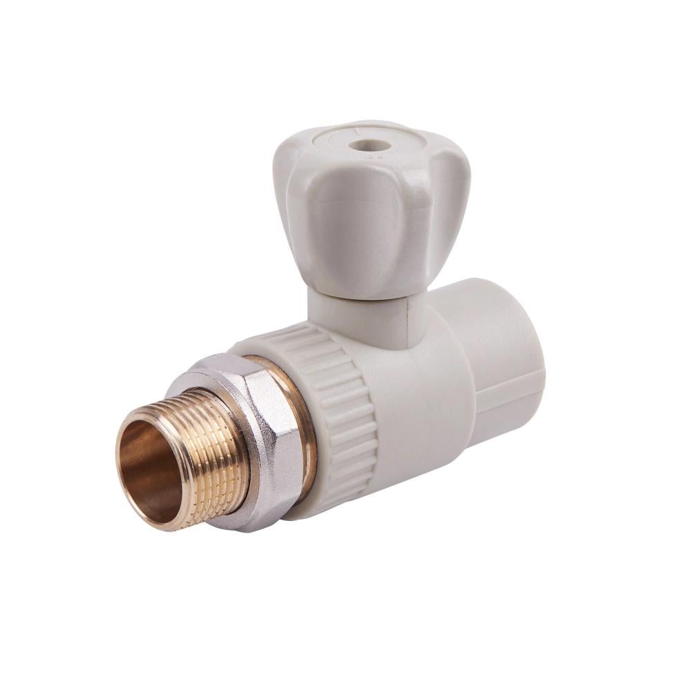 Кран шаровой радиаторный PPR Alfa Plast 25х3/4 прямой (FRRS00005684) Кран шаровой радиаторный PPR Alfa Plast 25х3/4 прямой (FRRS00005684)