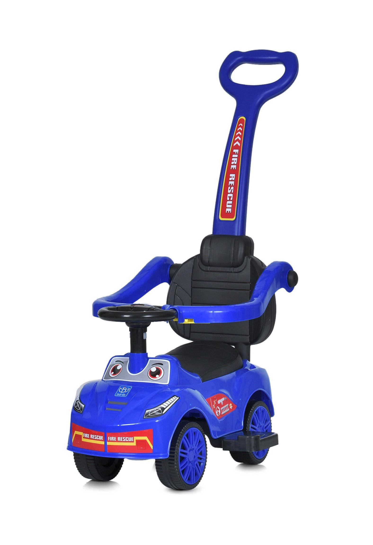 Каталка дитяча HOME з батьківською ручкою Синій (M 5763L-4)
